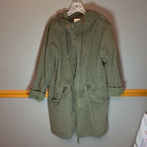 GAP Dark Green Parka Jacket